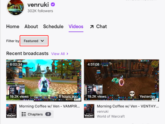 How to Watch Past Broadcasts on Twitch - 4