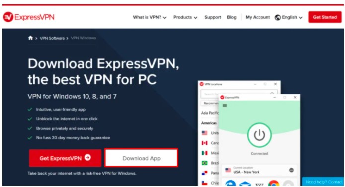 download ExpressVPN